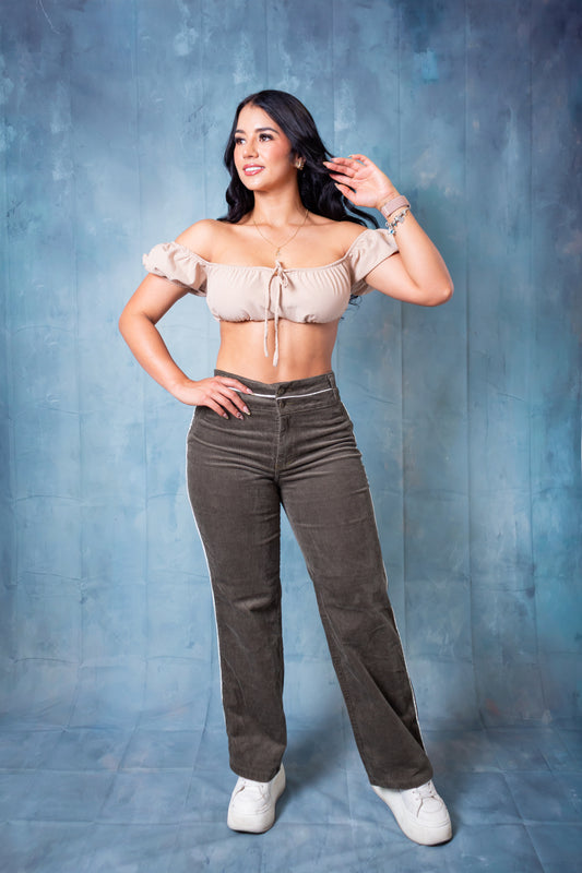 Jean Wide Leg Pana